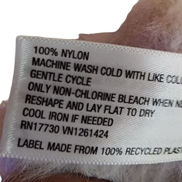 Wild Fable y2k style fuzzy Baby Blue Crop Tank Top small - Picture 8 of 9